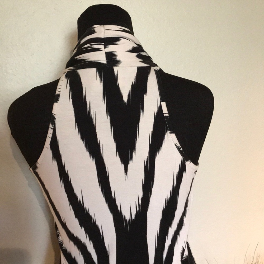 Bel Kazan Mini Halter Dress Medium - Picture 3 of 6